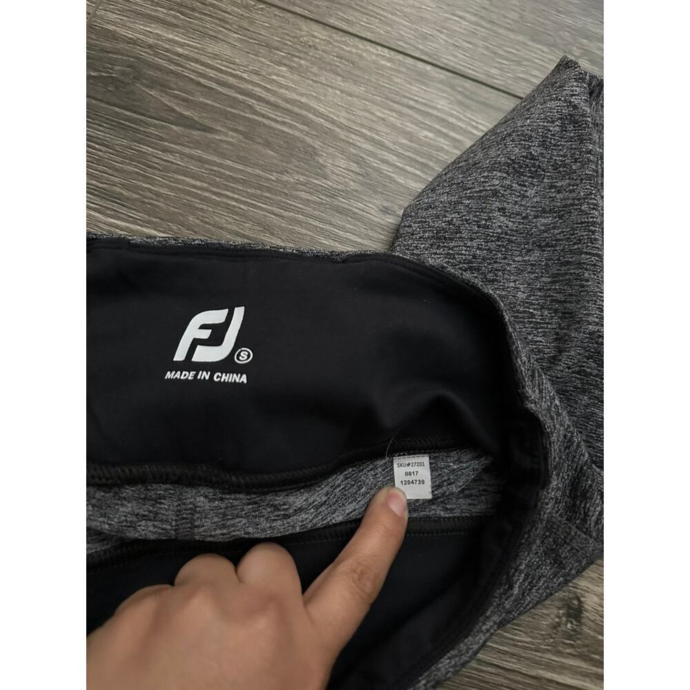 FootJoy Golf Women's Capri Leggings Size Large Gray Athletic Performance Pants - Picture 4 of 6